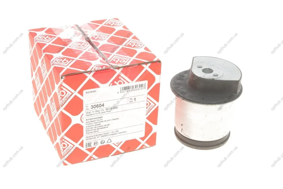 Сайлентблок Opel (вир-во Febi) FEBI BILSTEIN 30604 (фото 1)