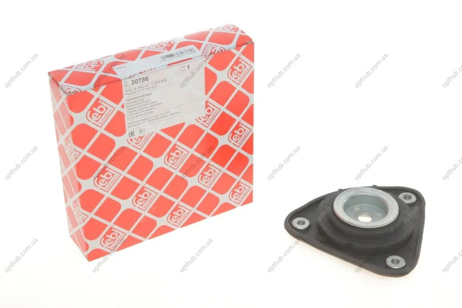 Подушка амортизатора (переднього) Ford Focus/Mazda 3/Volvo C30/S40 II/V50/C70 II 1.6-4.4 03- UA63 FEBI BILSTEIN 30786 (фото 1)