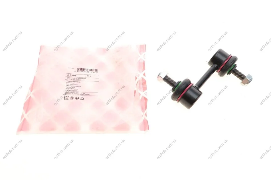 Тяга стабілізатора (заднього) Kia Ceed 13- (L=80 мм) (opt-om) FEBI BILSTEIN 31095 (фото 1)
