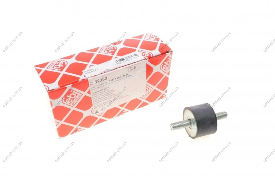 Крепление радиатора RENAULT M10*1,5*40*29 (пр-во Febi) FEBI BILSTEIN 32363 (фото 1)