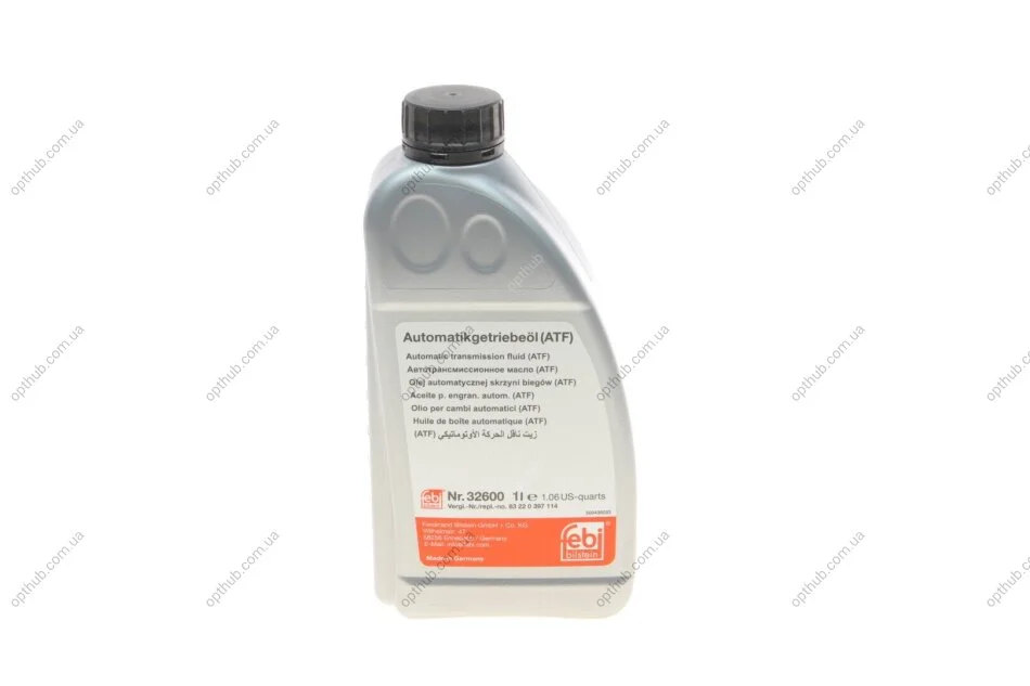 Масло трансмисс. FEBI ATF D-VI (Канистра 1л) FEBI BILSTEIN 32600 (фото 1)