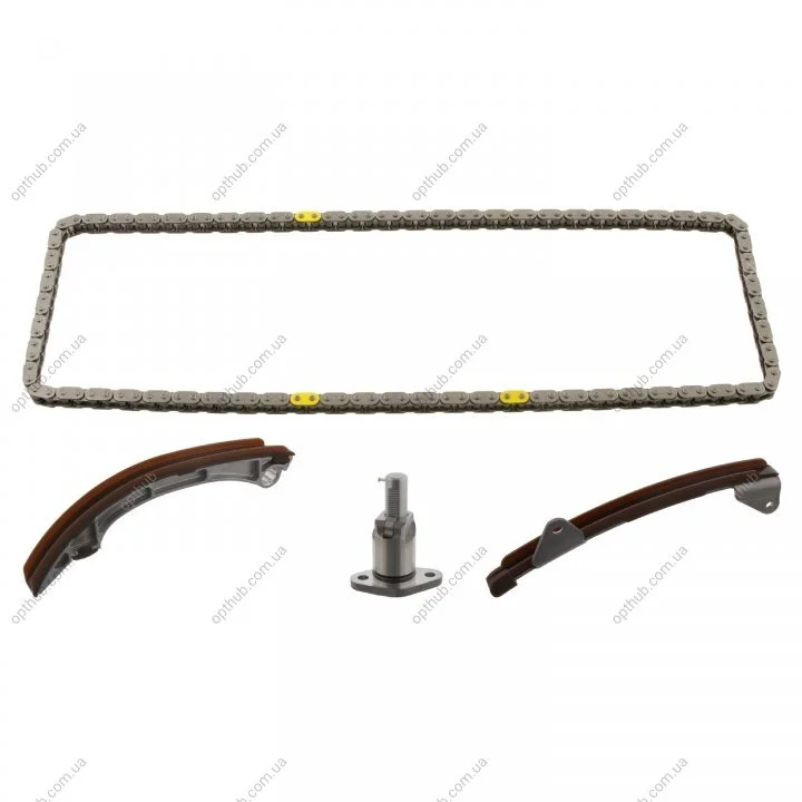 Комплект ланцюга ГРМ Toyota Avensis/Corolla/Rav 4 1.4/1.6/1.8 99- (z=130) (симплекс) UA63 FEBI BILSTEIN 32692 (фото 1)