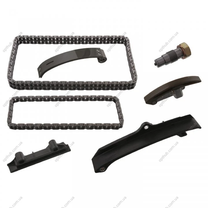 Комплект ланцюга ГРМ VW Golf/Passat/T4 2.8 VR6 91-03/Sharan 2.8 VR6 95-10 (z=70/90) UA63 FEBI BILSTEIN 33984 (фото 1)