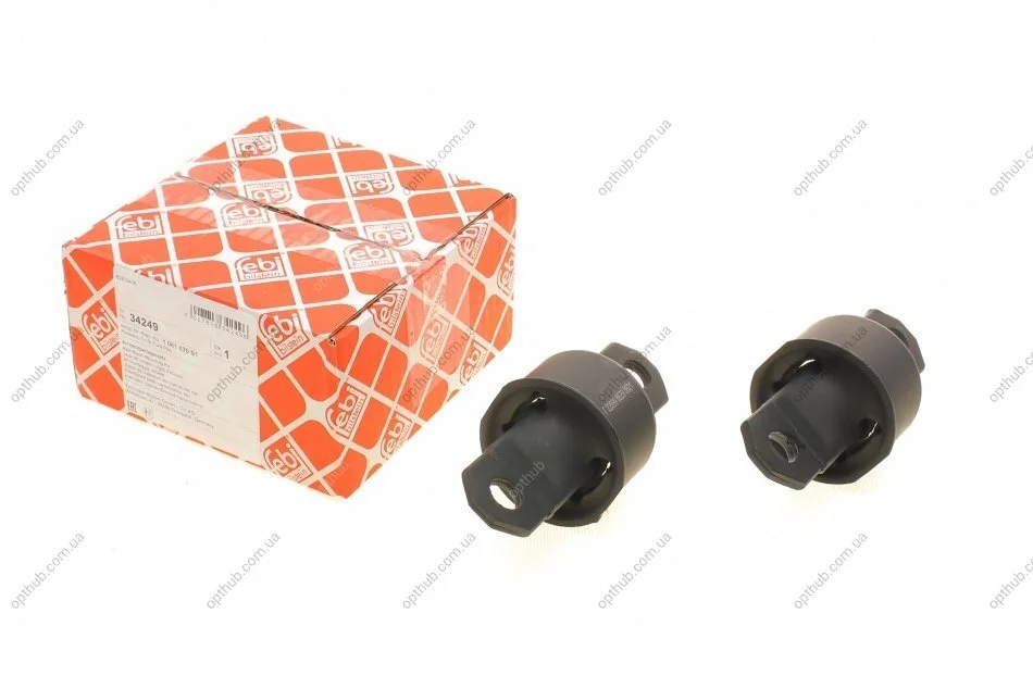 Сайлентблок важеля (заднього/спереду) Ford Focus II 04-12 (продол.)(к-кт) (opt-om) FEBI BILSTEIN 34249 (фото 1)
