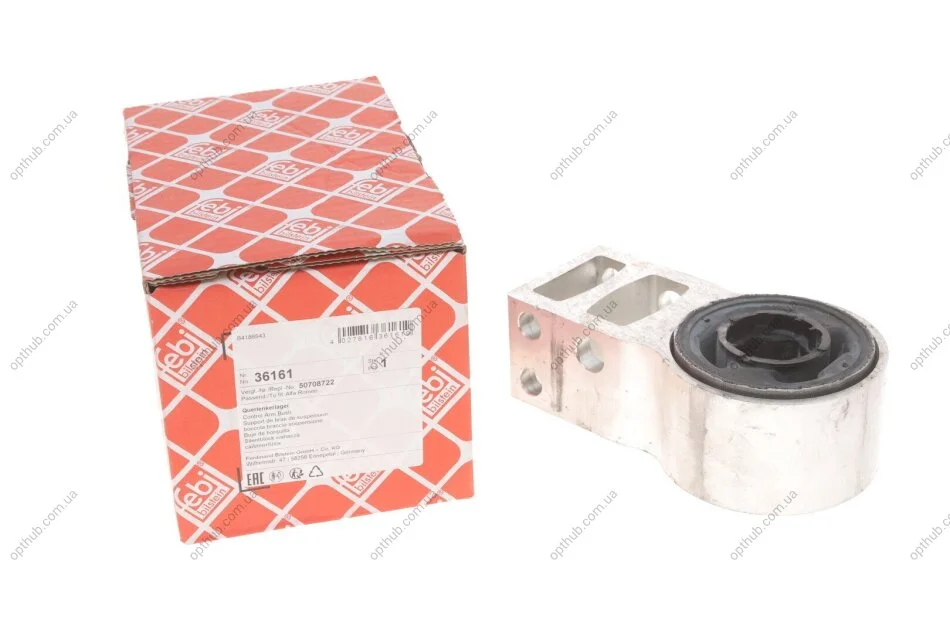 Сайлентблок важеля (переднього/знизу) Alfa Romeo 159/Brera 05-11 (opt-om) FEBI BILSTEIN 36161 (фото 1)