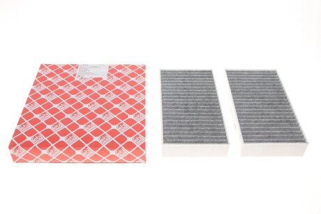 Фільтр салону MB ML-class (W164)/GL-class (X164) 05-12 (вугільний) (к-кт 2шт.) (opt-om) FEBI BILSTEIN 36179