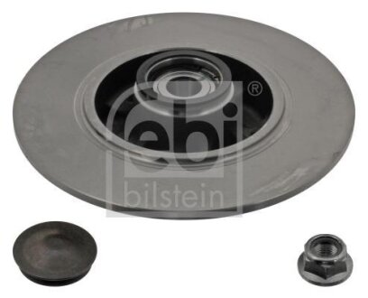 Диск гальмівний з підшипником, сенсорним кільцем ABS, гайкою осі та захисним ковпаком FEBI BILSTEIN 38306