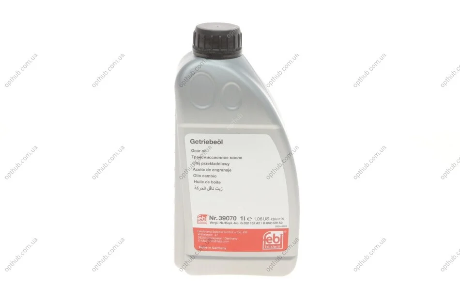 Масло трансмисс. FEBI DCTF-1 (DSG) (Канистра 1л) FEBI BILSTEIN 39070 (фото 1)