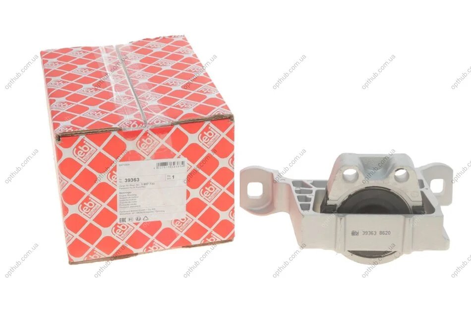 Подушка двигуна (R) Ford Focus/Transit 1.6 TDCI 04- UA63 FEBI BILSTEIN 39363 (фото 1)