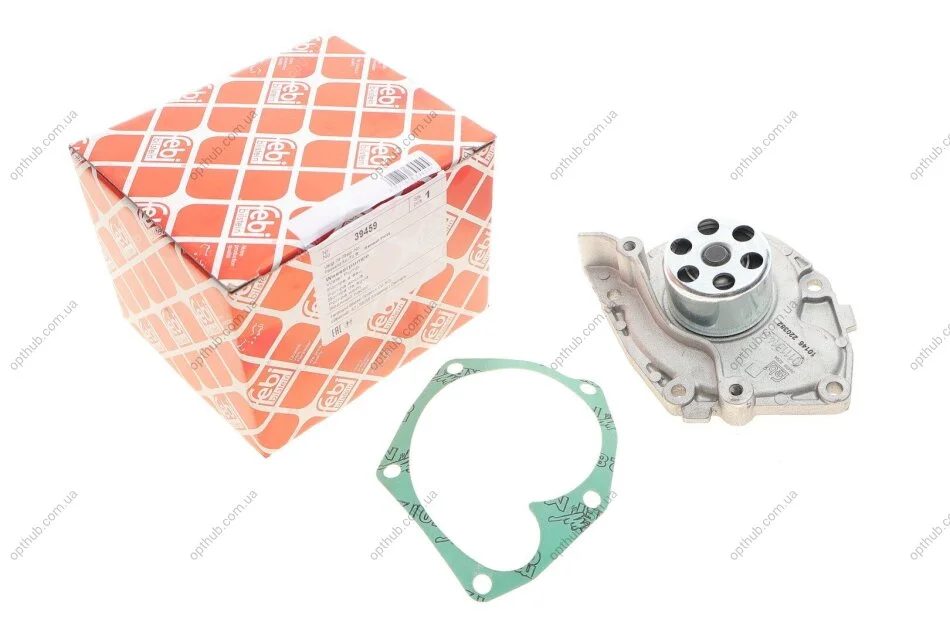 Помпа води Renault Scenic III 1.9 dCi 08-/ Suzuki Grand Vitara II 1.9 DDiS 05-15 UA63 FEBI BILSTEIN 39459 (фото 1)