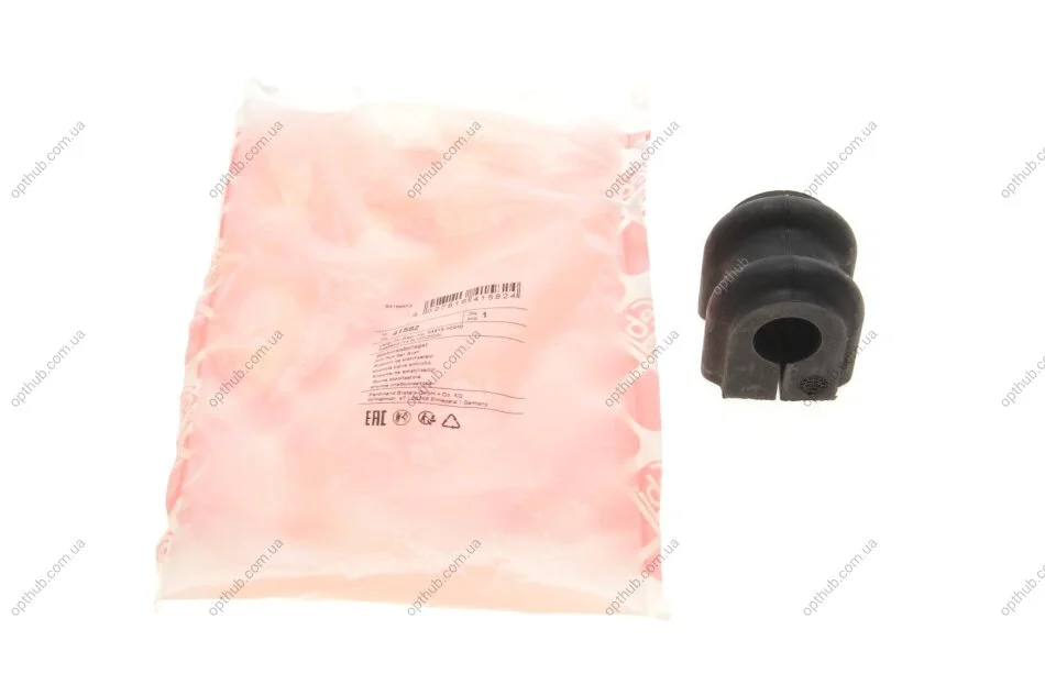 Втулка стабілізатора (переднього) Hyundai Getz 05-10 (d=19mm) (opt-om) FEBI BILSTEIN 41582 (фото 1)