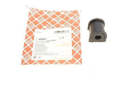 Подушка(втулка) стабилизатора FEBI BILSTEIN 42863