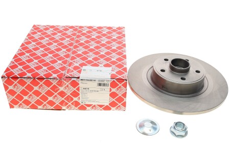 Диск гальмівний (задній) Renault Espace 02- (300x11) (+ABS) (з підшипником) UA63 FEBI BILSTEIN 44018