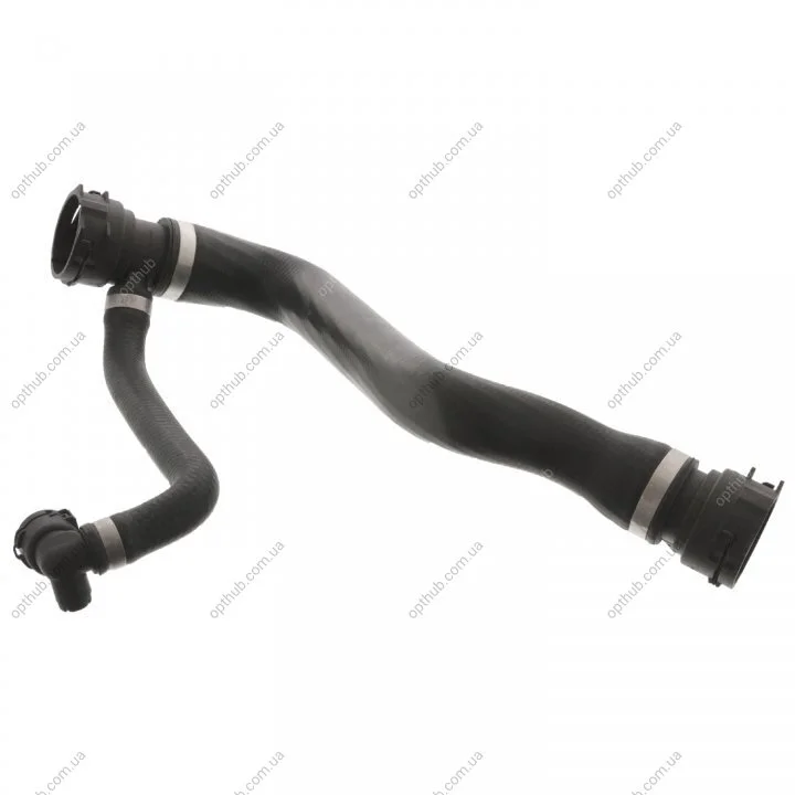Патрубок водяного охолодження двигуна, зліва, вгорі BMW (вир-во FEBI) FEBI BILSTEIN 45282 (фото 1)
