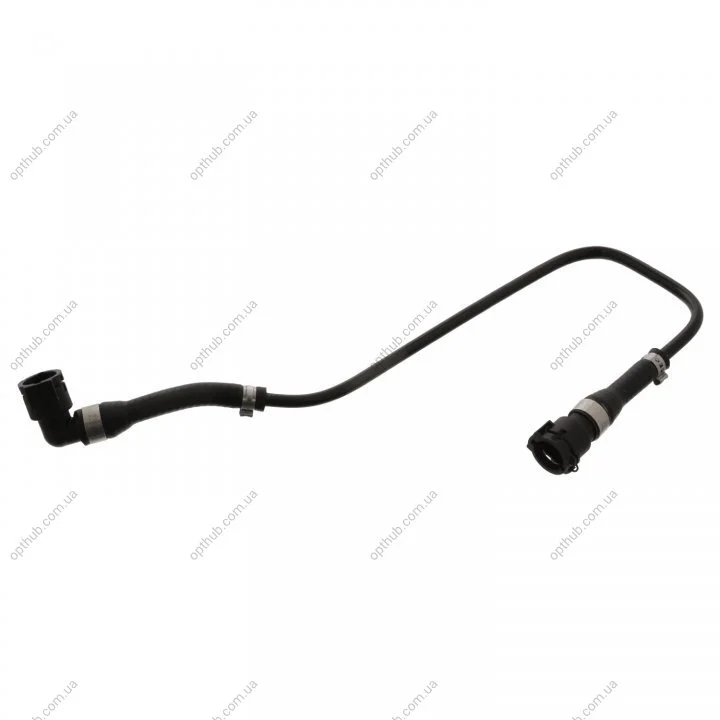 Патрубок радіатора BMW X5 (E53) 4.4i/4.6is 00-06 (L=350mm) (opt-om) FEBI BILSTEIN 45289 (фото 1)