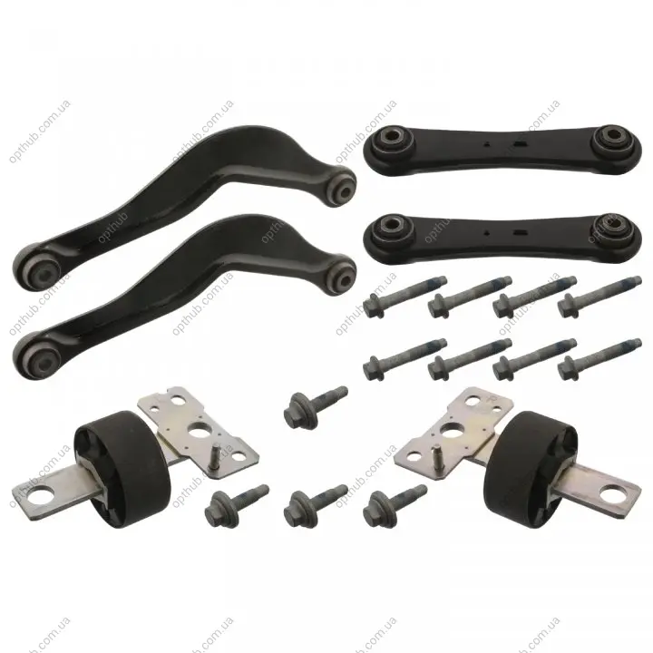 Комплект задніх важелів з болтами VOLVO S60 II, V60 I FORD MONDEO IV 1.5-2.5 03.07-12.18 FEBI BILSTEIN 46000 (фото 1)