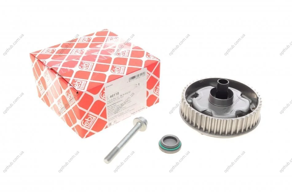 Регулятор фаз газорозподілу впуск OPEL/CHEVROLET 1,6/1,8 16V Z16XER/A16XER (вир-во FEBI) FEBI BILSTEIN 46118 (фото 1)