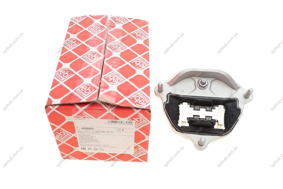 Подушка АКПП Audi A4/A6/Q5 2.0TDI 07-17 (opt-om) FEBI BILSTEIN 46605 (фото 1)