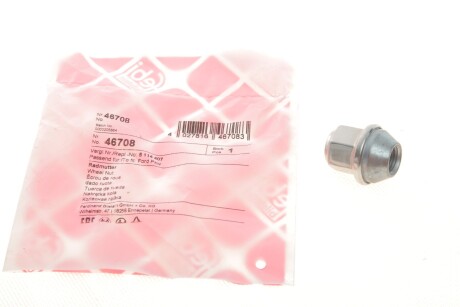 Гайка колісна Ford Transit 13- (M12x1.5) (opt-om) FEBI BILSTEIN 46708