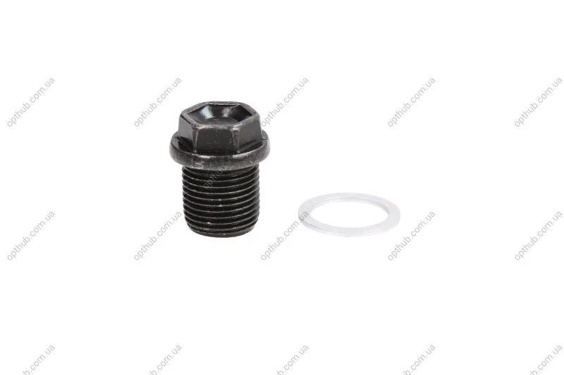 Болт зливу оливи + шайба Volvo 850/960/C30/C70/S40/S60/S80/S90/V40/V60/V70/V90 -12 (M18x1.5) (opt-om) FEBI BILSTEIN 47739 (фото 1)