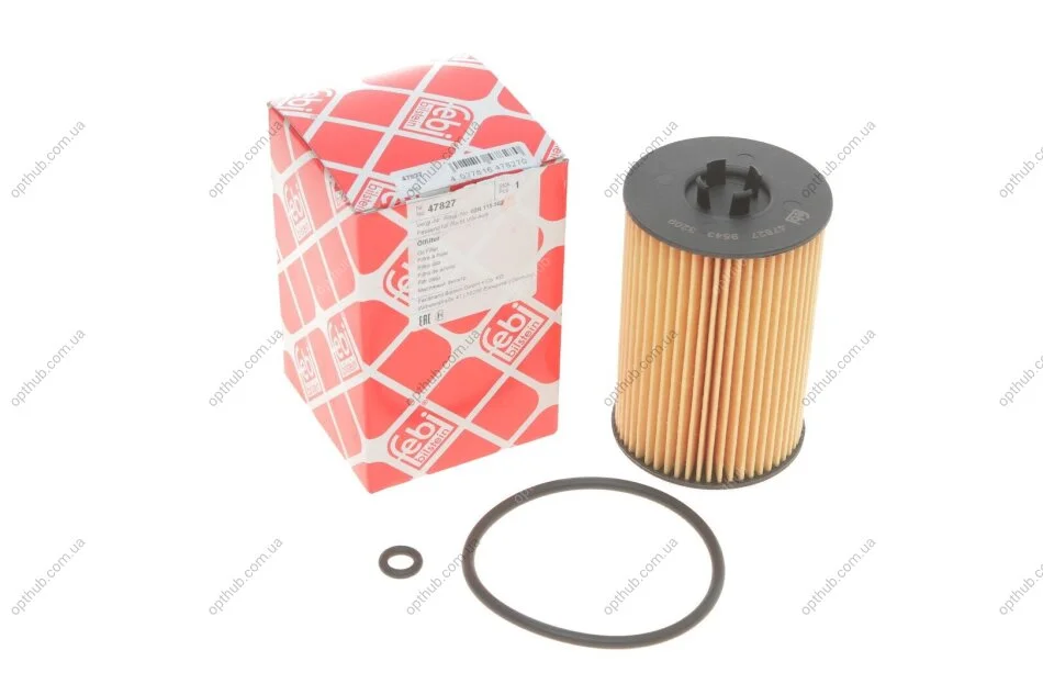 Фильтр масляный Audi/Seat/Skoda/VW 1.2/1.6D/2.0D 08- UA63 FEBI BILSTEIN 47827 (фото 1)