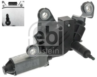 Двигун склоочисника задн SKODA FABIA II, ROOMSTER 09.06-12.14 FEBI BILSTEIN 48670