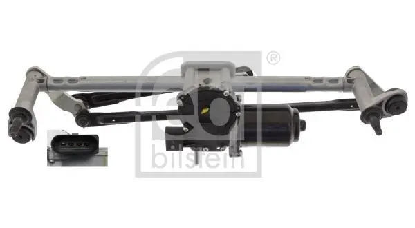 Механізм склоочисників передн (з мотором) SEAT TOLEDO IV SKODA RAPID 07.12-03.22 FEBI BILSTEIN 48699 (фото 1)