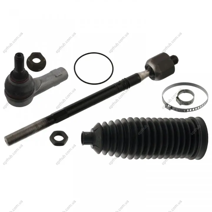 Ремкомплект поперечної рульової тяги AUDI Q7 PORSCHE CAYENNE VW AMAROK, TOUAREG 2.0-6.0D 05.02- FEBI BILSTEIN 49047 (фото 1)