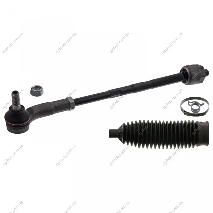 Рульова тяга(з наконечником) лів (dł.320mm) SEAT IBIZA IV, IBIZA IV SC, IBIZA IV ST, TOLEDO IV SKODA RAPID VW POLO V 1.0-2.0D 03.08-05.22 FEBI BILSTEIN 49081 (фото 1)
