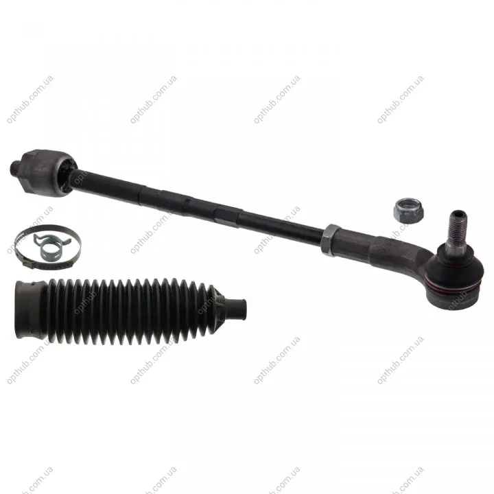 Рульова тяга(з наконечником) прав (dł.314mm) SEAT IBIZA IV, IBIZA IV SC, IBIZA IV ST, TOLEDO IV SKODA RAPID VW POLO V 1.0-2.0D 03.08-05.22 FEBI BILSTEIN 49082 (фото 1)