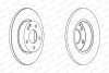 Диск тормозной ПЕРЕДН С ПОКРЫТИЕМ MERCEDES A CLASS (W169) A150, FERODO DDF1219C (фото 1)
