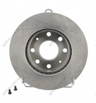 Диск тормозной передний CHEVROLET AVEO 05- (OE 96574633) FERODO DDF1279 (фото 1)