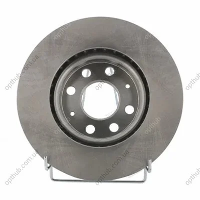 Диск гальмівний ПЕРЕДН FIAT GRANDE PUNTO IV 9/05- GRANDE PUNTO VAN 9/05-,OPEL CORSA D 7/06- CORSA D VA -ua FERODO DDF1304 (фото 1)