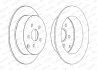 Диск гальмівний С ПОКРЫТИЕМ TOYOTA CELICA,PRIUS 1.5I,1.8I 16V 99.11-,03.07- -ua FERODO DDF1485C (фото 1)