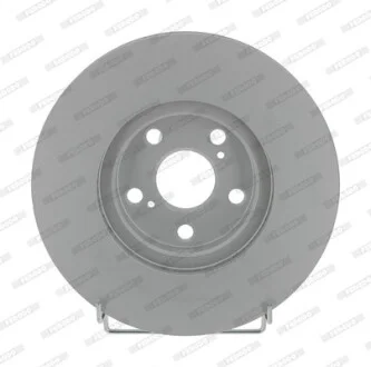 Диск гальмівний ПЕРЕДН С ПОКРЫТИЕМ TOYOTA AVENSIS 04/03- AVENSIS ESTATE 04/03- AVENSIS 04/03- -ua FERODO DDF1508C