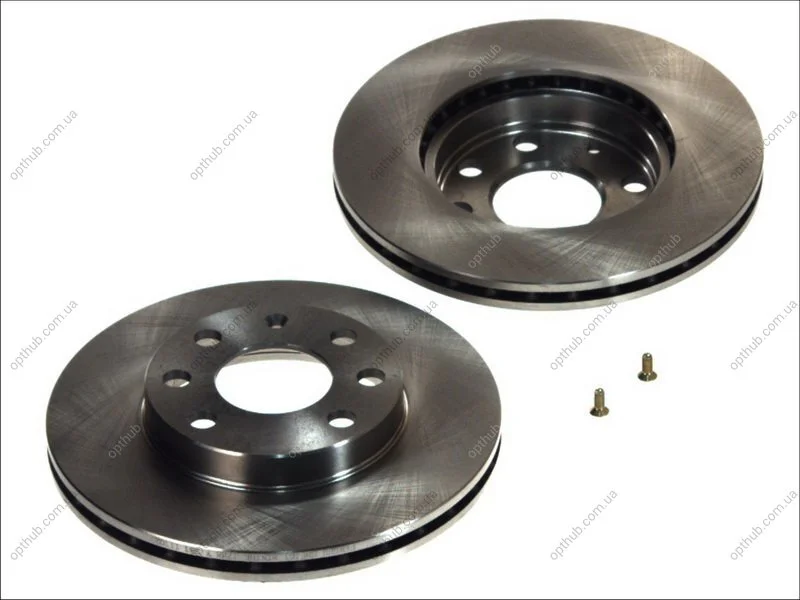 Диск тормозной передний DAEWOO LANOS 97-, OPEL ASTRA F 91-98, KADETT E 87-91, VECTRA A 88-95 (OE 9012144 FERODO DDF151 (фото 1)