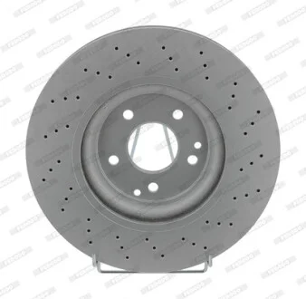 Диск гальмівний ПЕРЕДН С ПОКРЫТИЕМ MERCEDES C-CLASS (W203) 02- -ua FERODO DDF1582C-1