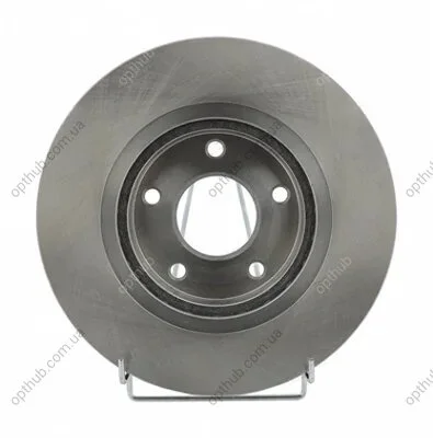 Диск гальмівний ПЕРЕДН NISSAN QASHQAI 1.5-2.0 07-,X-TRAIL 2.0,2.5 07- (5 - ОТВЕРСТИЙ) -ua FERODO DDF1589 (фото 1)