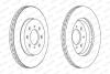 Гальмівний диск FERODO DDF1610C (фото 2)