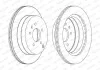 Диск тормозной ЗАДН С ПОКРЫТИЕМ CHEVROLET CAPTIVA 6/06-,OPEL ANTARA 5/06- FERODO DDF1660C (фото 1)