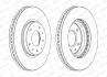 Диск гальмівний ПЕРЕДН С ПОКРЫТИЕМ CX-7 2.2CD;2.2 MZR-CD;2.3 16V T.DISI;2.3DISI 07- -ua FERODO DDF1768C (фото 1)