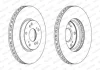 Диск гальмівний ПЕРЕДН С ПОКРЫТИЕМ HONDA ACCORD IX 2.0-2.4 08- -ua FERODO DDF1775C (фото 1)
