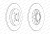 Диск гальмівний ЗАДН БЕЗ ABS PEUGEOT 3008, 5008 1.6 2.0 09-,308 PARTNER;CITROEN C4,BERLINGO -ua FERODO DDF1791C-1 (фото 1)