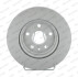 Диск гальмівний ЗАДН С ПОКРЫТИЕМ OPEL INSIGNIA 1.4-2.0 08-;SAAB 9-5 1.6-2.0 2010- 17/18 WHEEL -ua FERODO DDF1805C (фото 1)