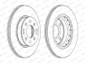 Диск тормозной ПЕРЕДН С ПОКРЫТИЕМ HYUNDAI I20 1.2-1.6 08- FERODO DDF1840C (фото 3)