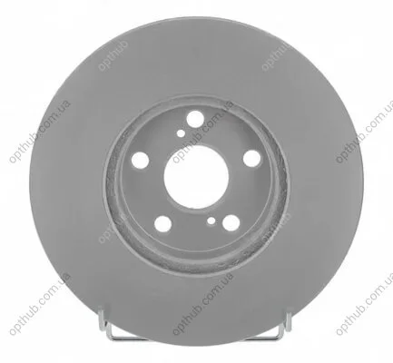 Диск гальмівний ПЕРЕДН TOYOTA URBAN CRUISER 1.3;1.4 D-4D,4WD/VERSO-S 1.3VVTI;1.4D 09- -ua FERODO DDF1865C (фото 1)