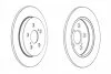 Диск гальмівний ЗАДН TOYOTA VERSO S 1.33 1.4D-4D 2010-,LEXUS CT 2011-,SUBARU TREZIA 2011- -ua FERODO DDF1875C (фото 2)