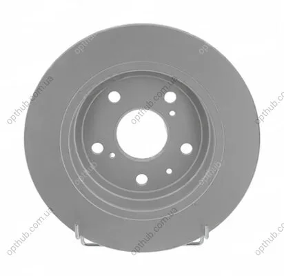 Диск гальмівний ЗАДН SUZUKI SX4 1.6 2.0 09-; FIAT SEDICI 1.6 16V 06- -ua FERODO DDF2067C (фото 1)