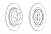 ДИСК тормозной задней BMW 1 II (F20, F21) 116D;116I;118D;118I 2011- FERODO DDF2197C (фото 2)