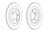 Диск гальмівний ЗАДН HYUNDAI I-40 15" WHEELS 07.11- -ua FERODO DDF2200C (фото 2)